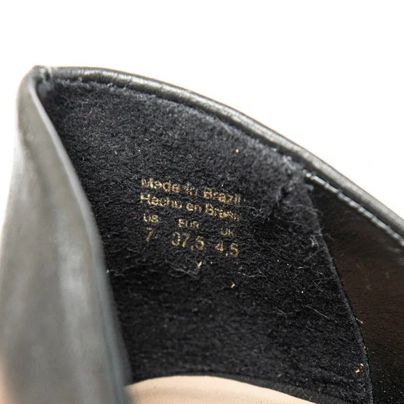 ALDO Black Pointed Toe Pumps Classic Stiletto Heel Career Shoes 7 Women - Picture 10 of 12